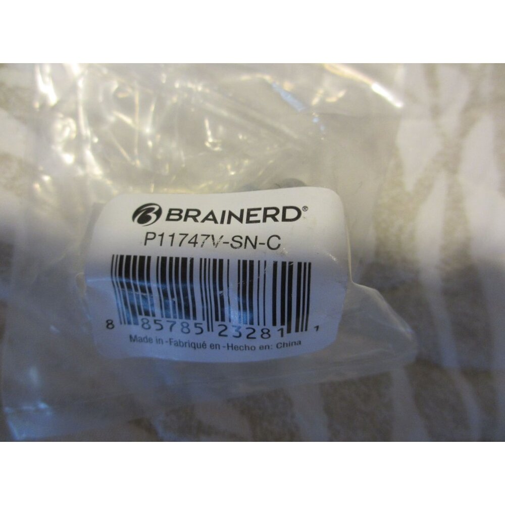 Brainerd Satin Nickel Cabinet Knob With Mounting Screw